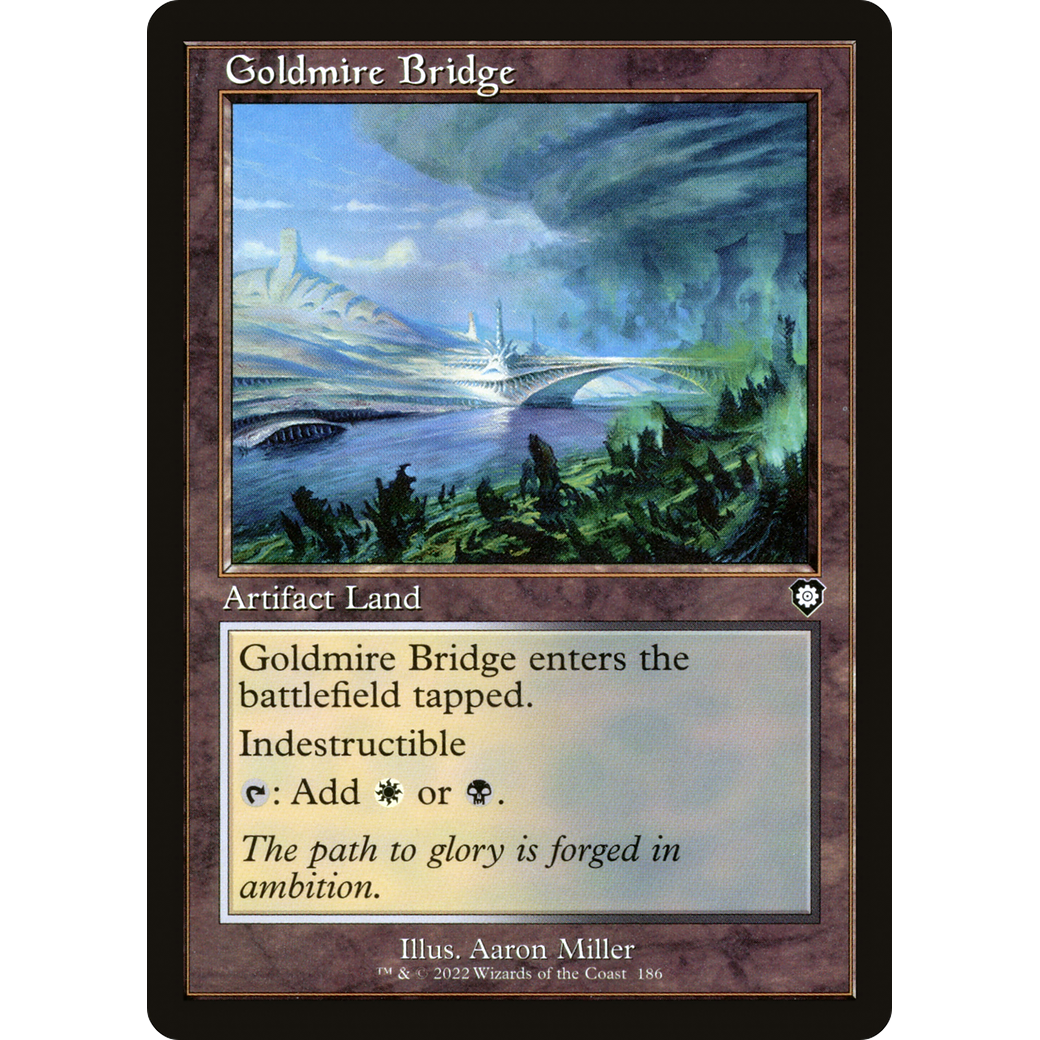 Goldmire Bridge (Retro Frame) (BRC-186) - The Brothers' War Commander