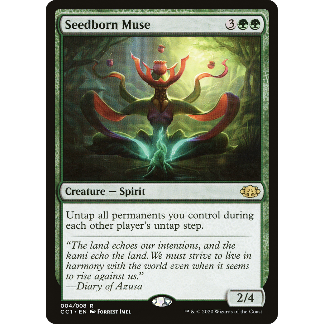 Seedborn Muse (CC1-004) - Commander Collection: Green