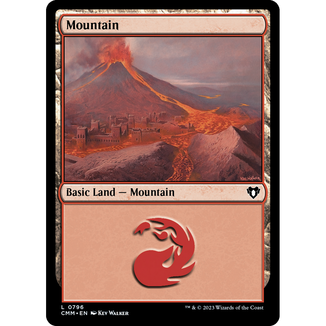 Mountain (CMM-796) - Commander Masters