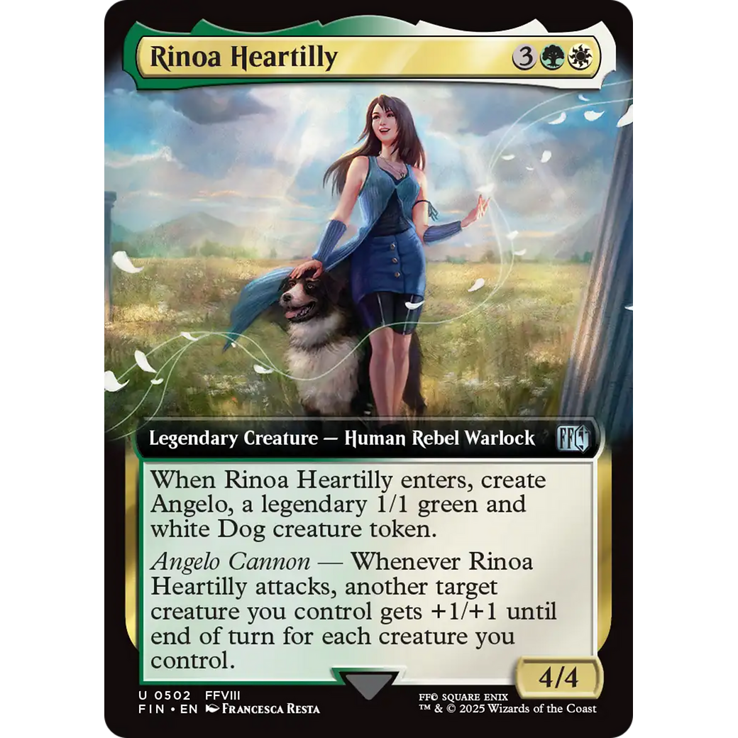 Rinoa Heartilly (FIN-502) - FINAL FANTASY: (Extended Art) Foil