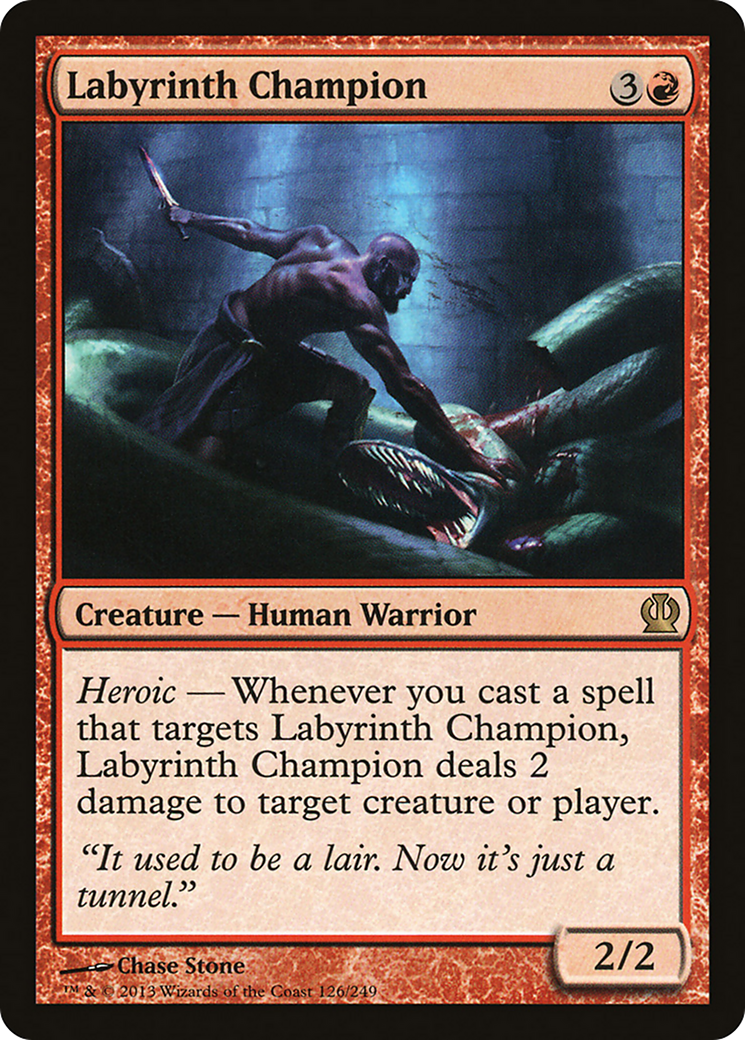 Labyrinth Champion (THS-126) - Theros Foil