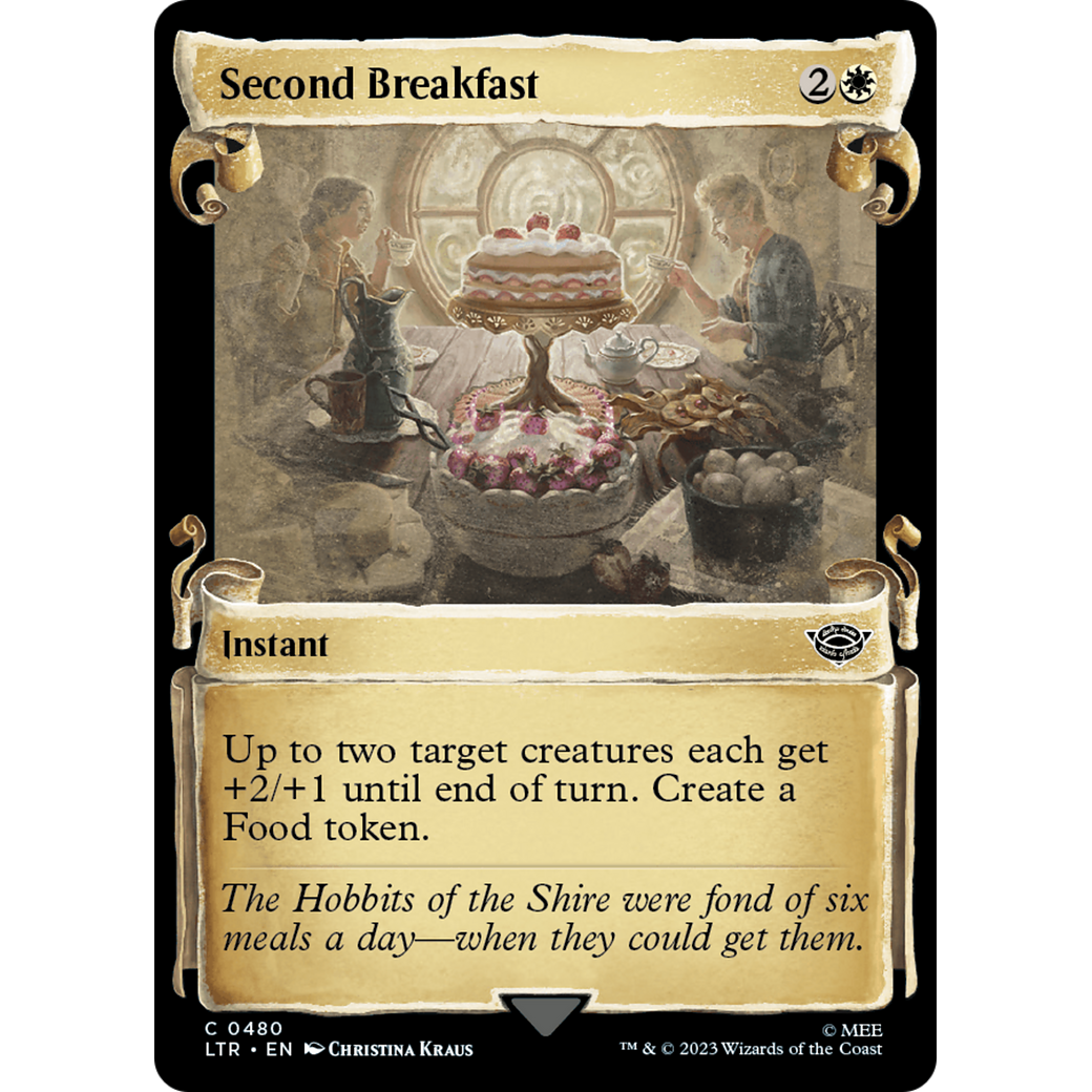 Second Breakfast (LTR-480) - The Lord of the Rings: Tales of Middle-earth: (Showcase)