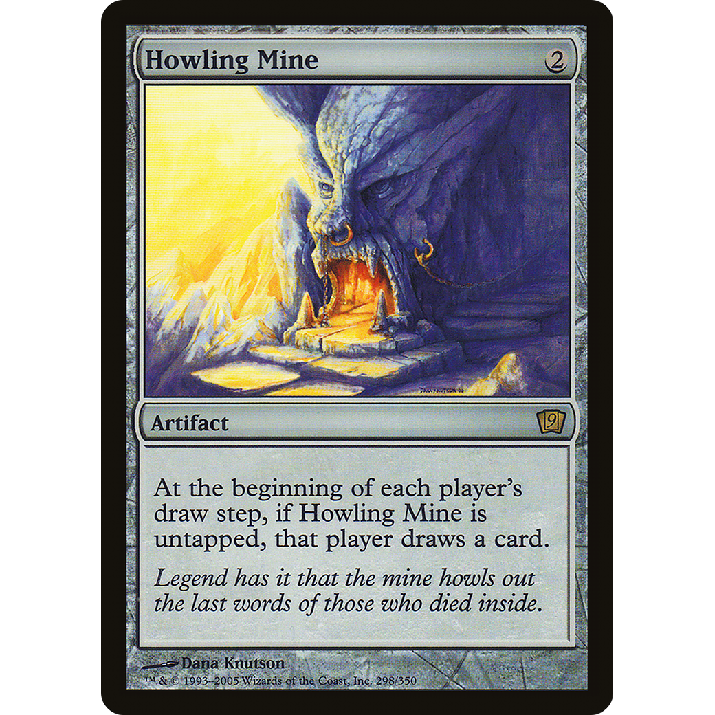 Howling Mine (9ED-298) - 9th Edition Foil