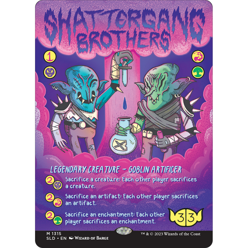 Shattergang Brothers (SLD-1315) - Secret Lair Drop (Borderless)