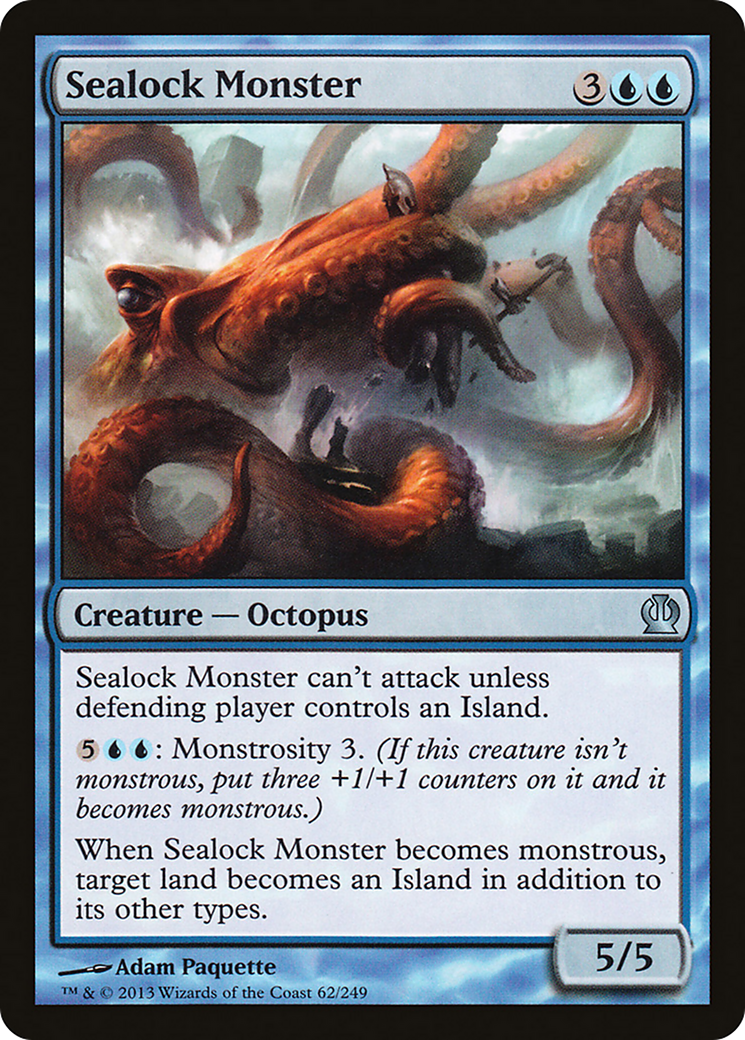 Sealock Monster (THS-062) - Theros Foil
