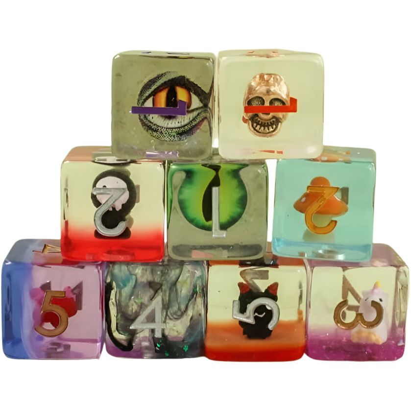 Mystery Filled Dice Set Single Pack