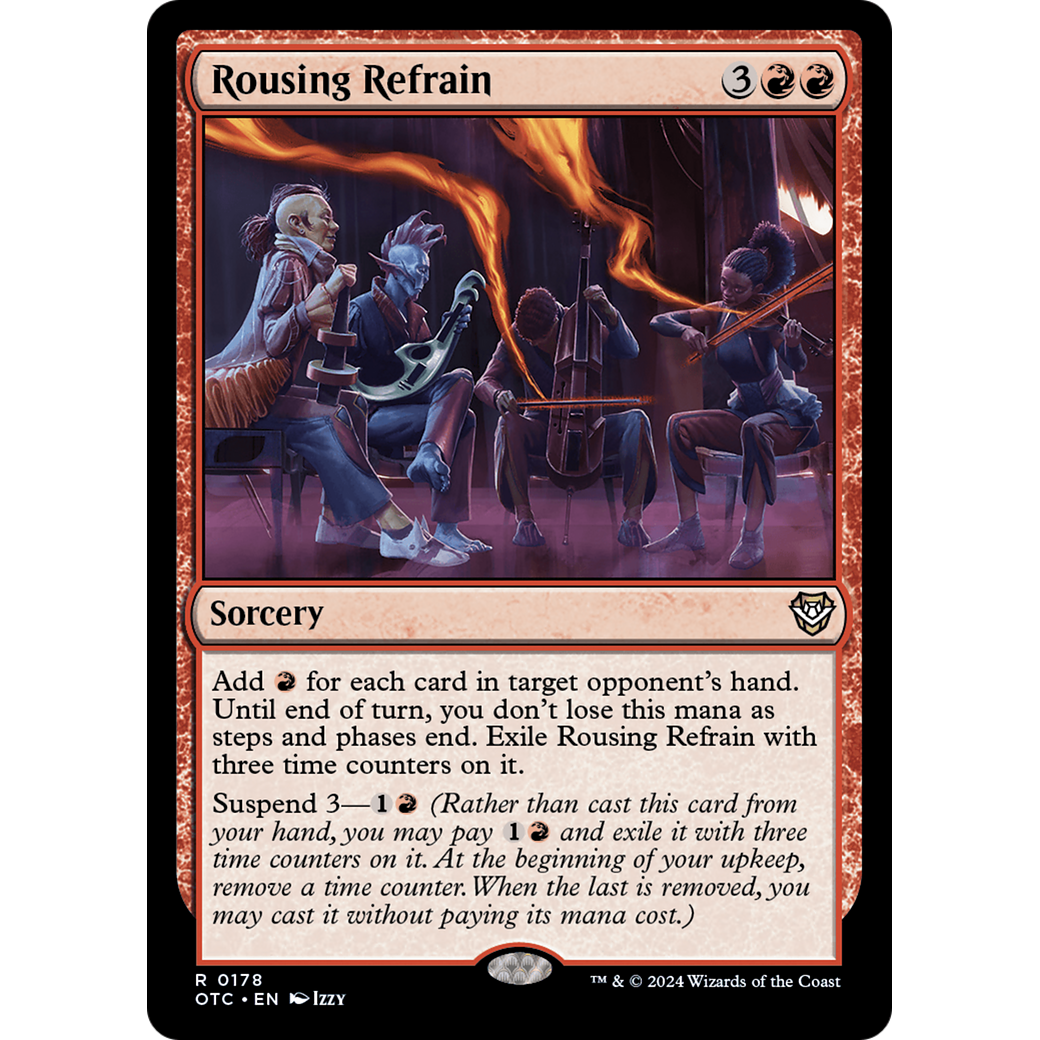 Rousing Refrain (OTC-178) - Outlaws of Thunder Junction Commander