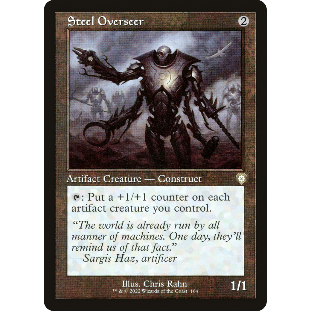 Steel Overseer (Retro Frame) (BRC-164) - The Brothers' War Commander