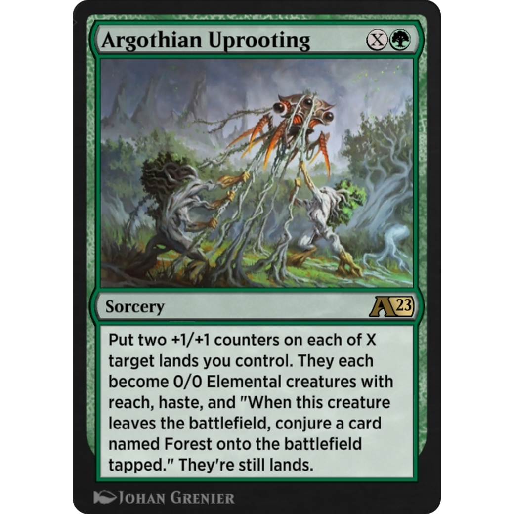 Argothian Uprooting (YBRO-012) - Alchemy: The Brothers' War