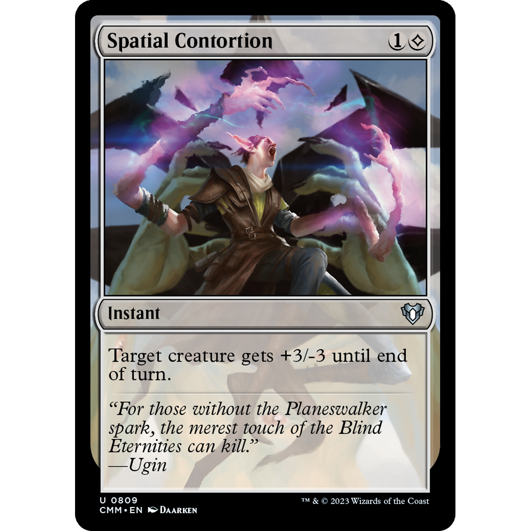 Spatial Contortion (CMM-809) - Commander Masters