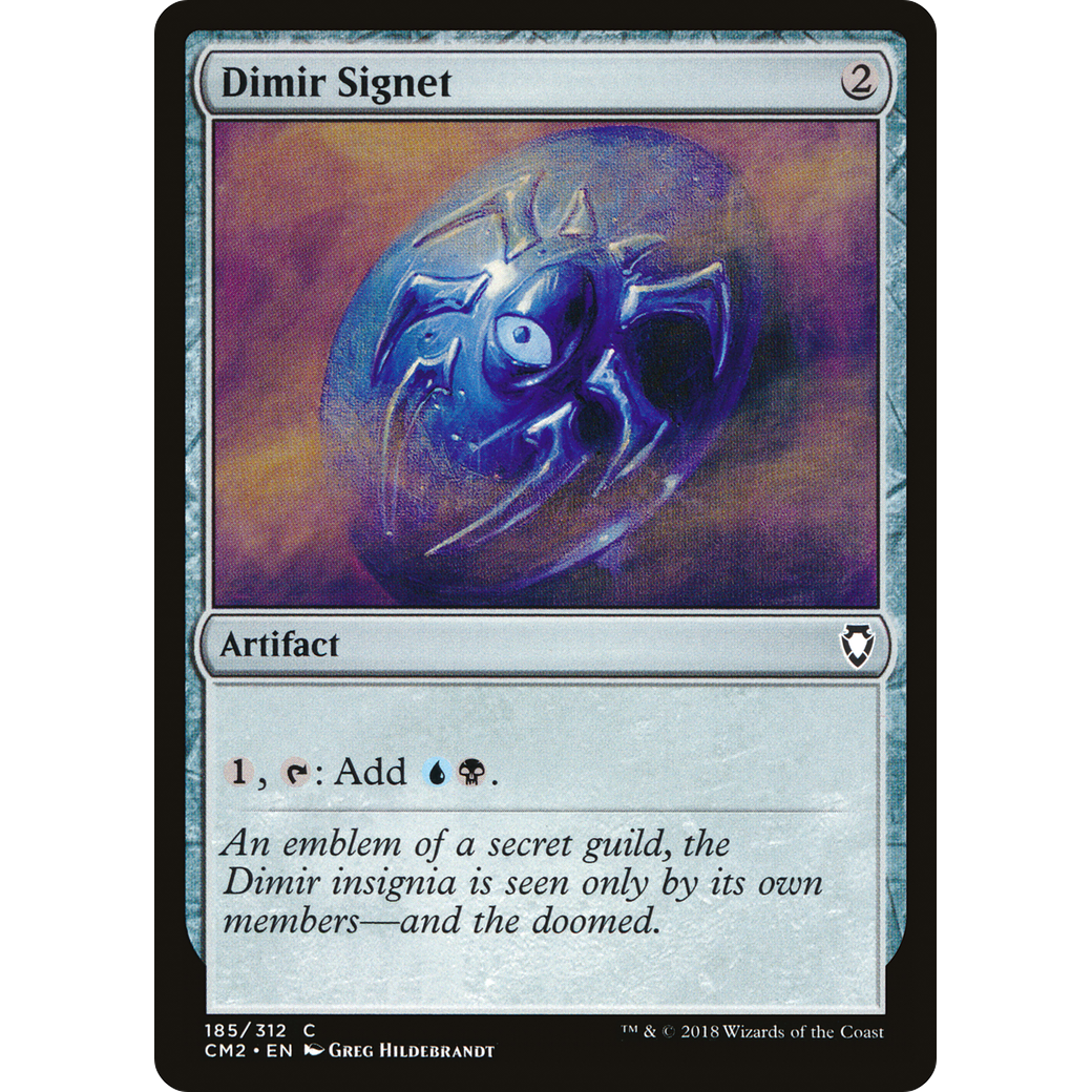 Dimir Signet (CM2-185) - Commander Anthology Volume II