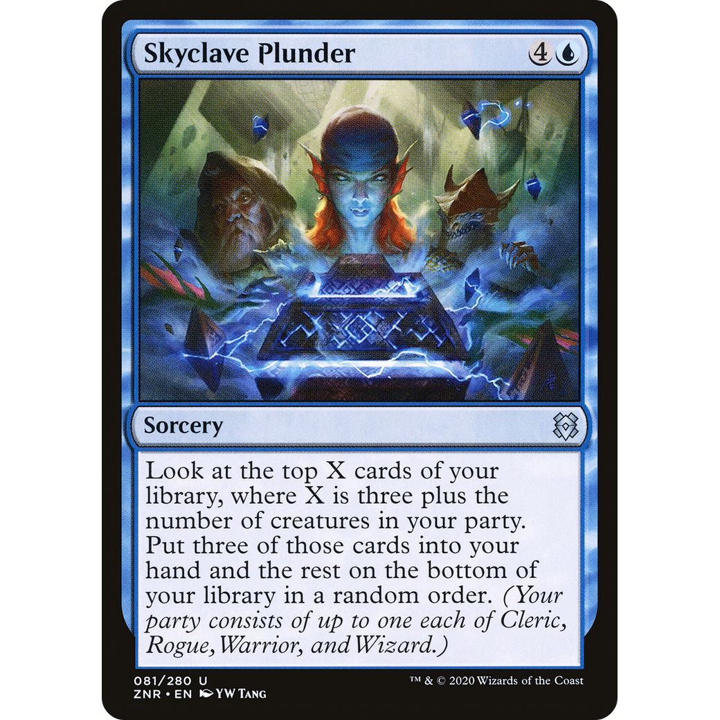 Skyclave Plunder (ZNR-081) - Zendikar Rising