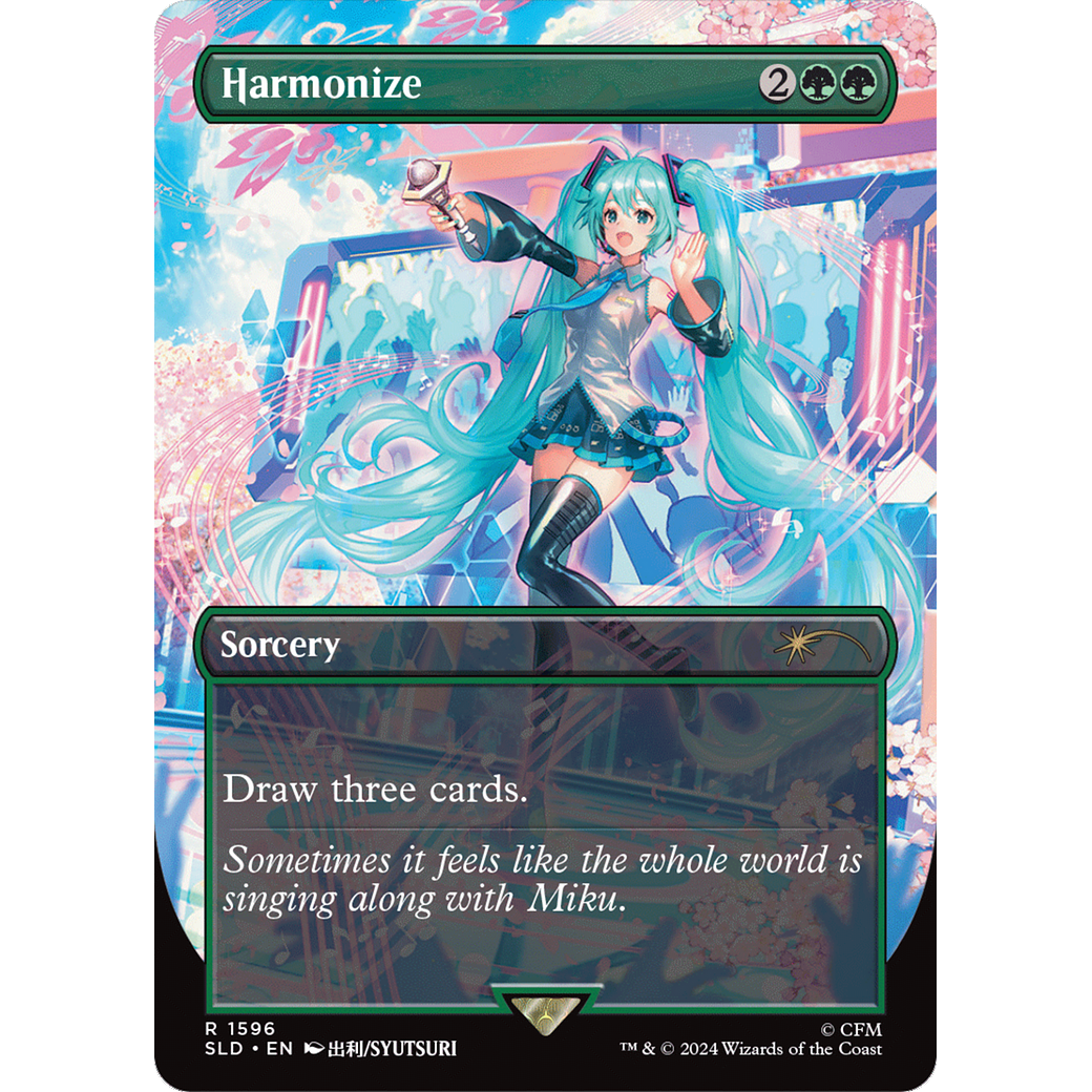 Harmonize (1596) (SLD-1596) - Secret Lair Drop (Borderless)