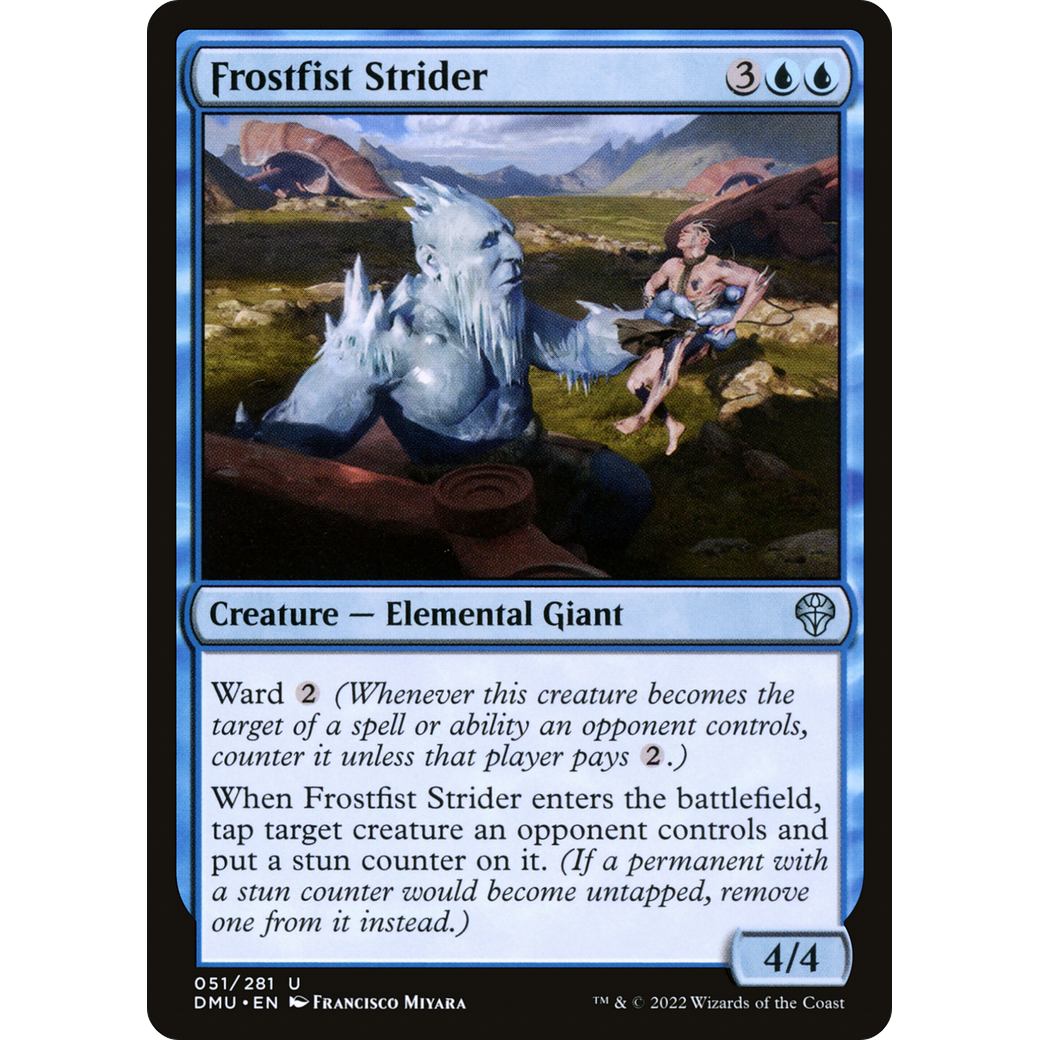 Frostfist Strider (DMU-051) - Dominaria United