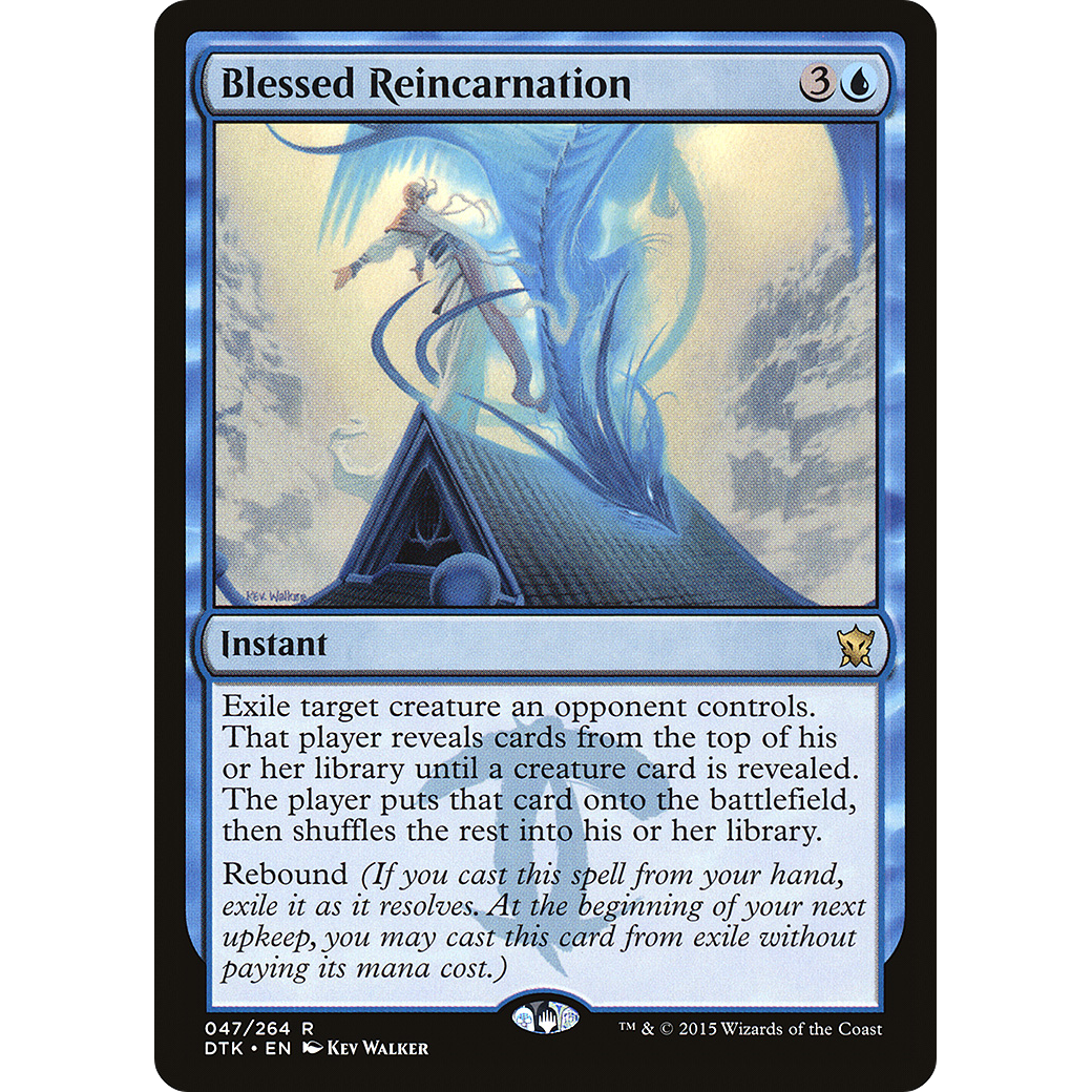 Blessed Reincarnation (DTK-047) - Dragons of Tarkir