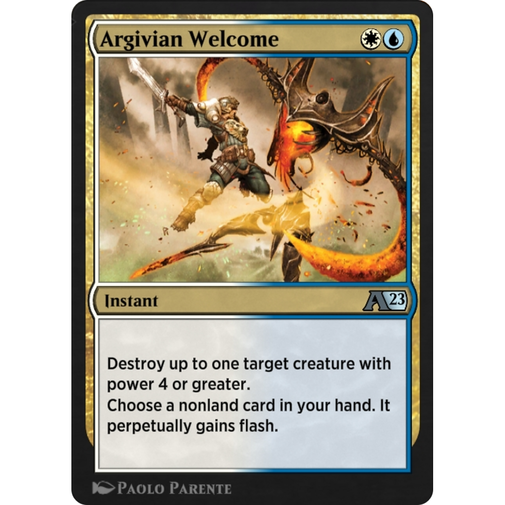Argivian Welcome (YBRO-016) - Alchemy: The Brothers' War