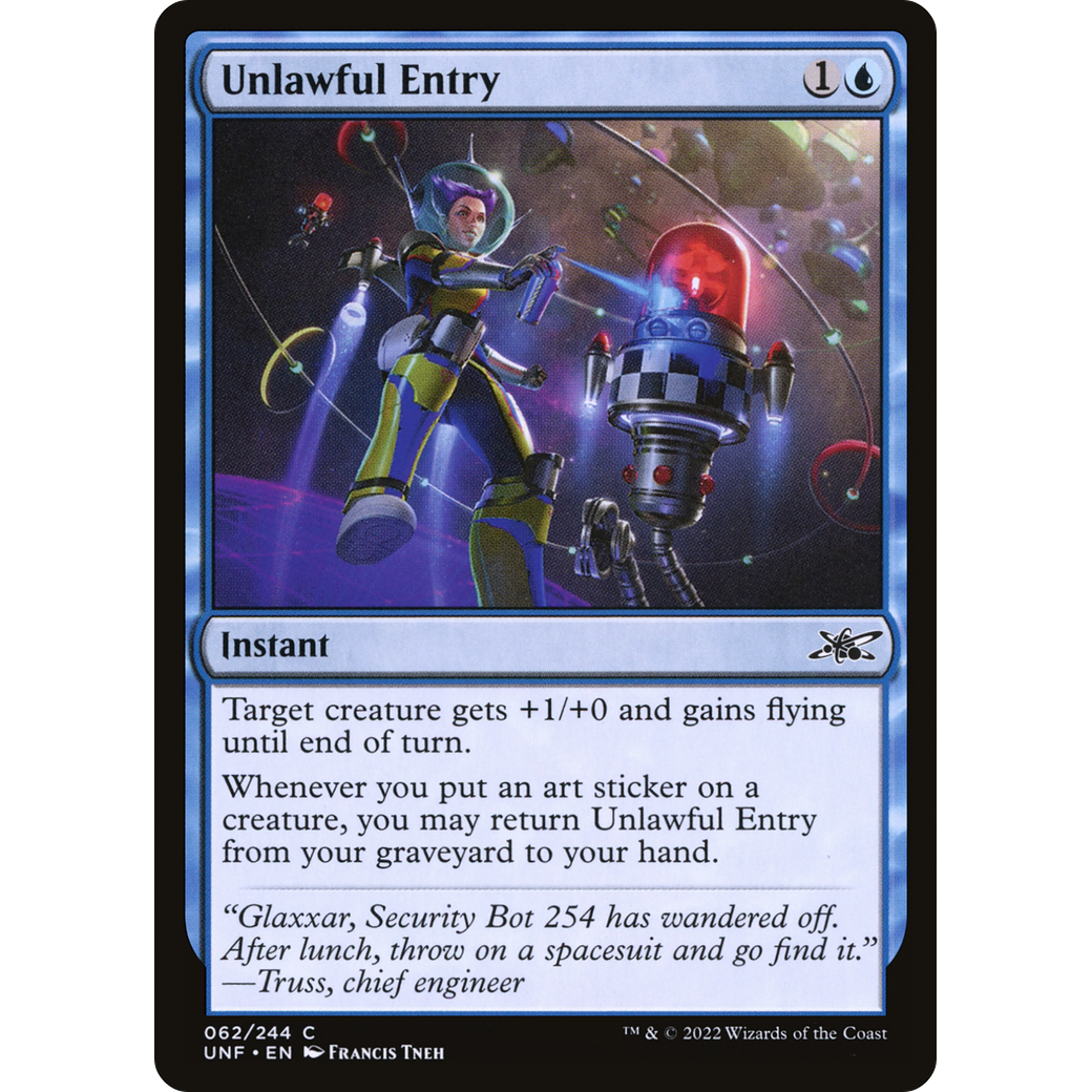 Unlawful Entry (UNF-062) - Unfinity