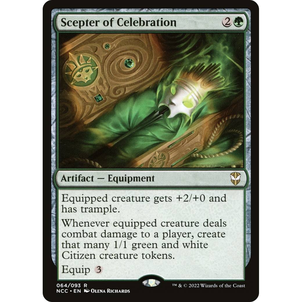 Scepter of Celebration (NCC-064) - New Capenna Commander