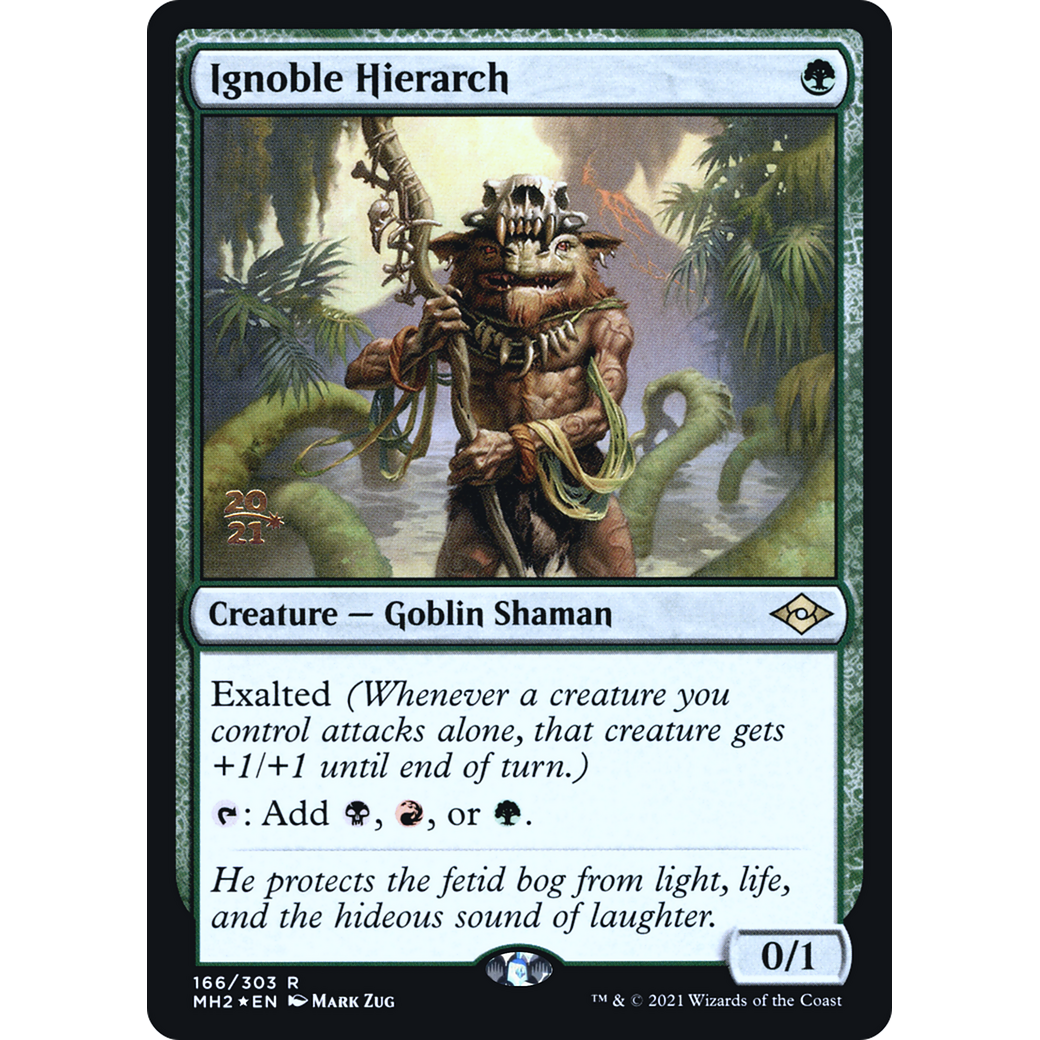 Ignoble Hierarch (PRE-166) - Modern Horizons 2 Promos Foil