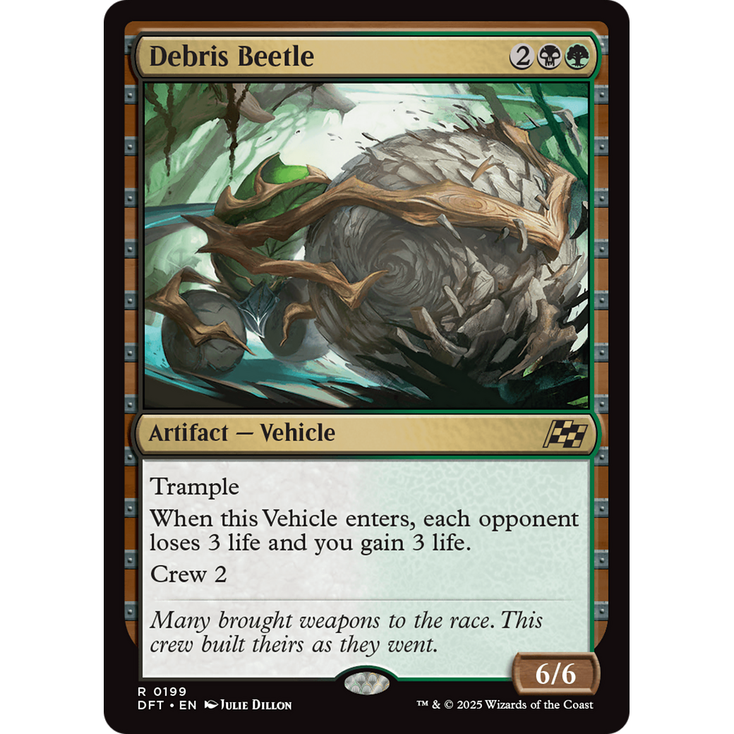 Debris Beetle (DFT-199) - Aetherdrift Foil