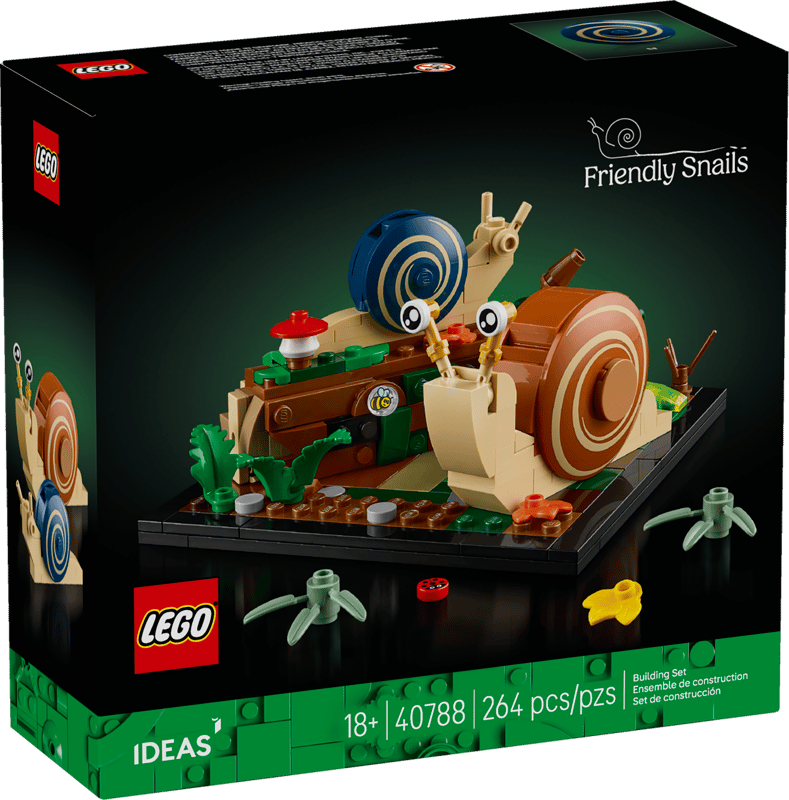 LEGO® Ideas: Friendly Snails [40788]