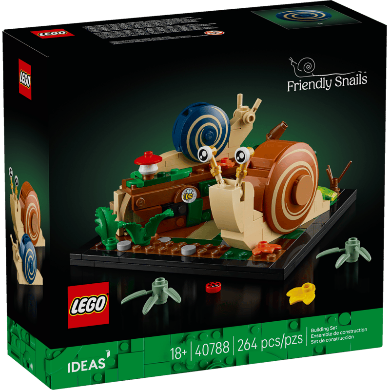 LEGO® Ideas: Friendly Snails [40788]
