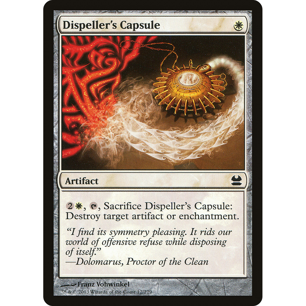 Dispeller's Capsule (MMA-012) - Modern Masters Foil