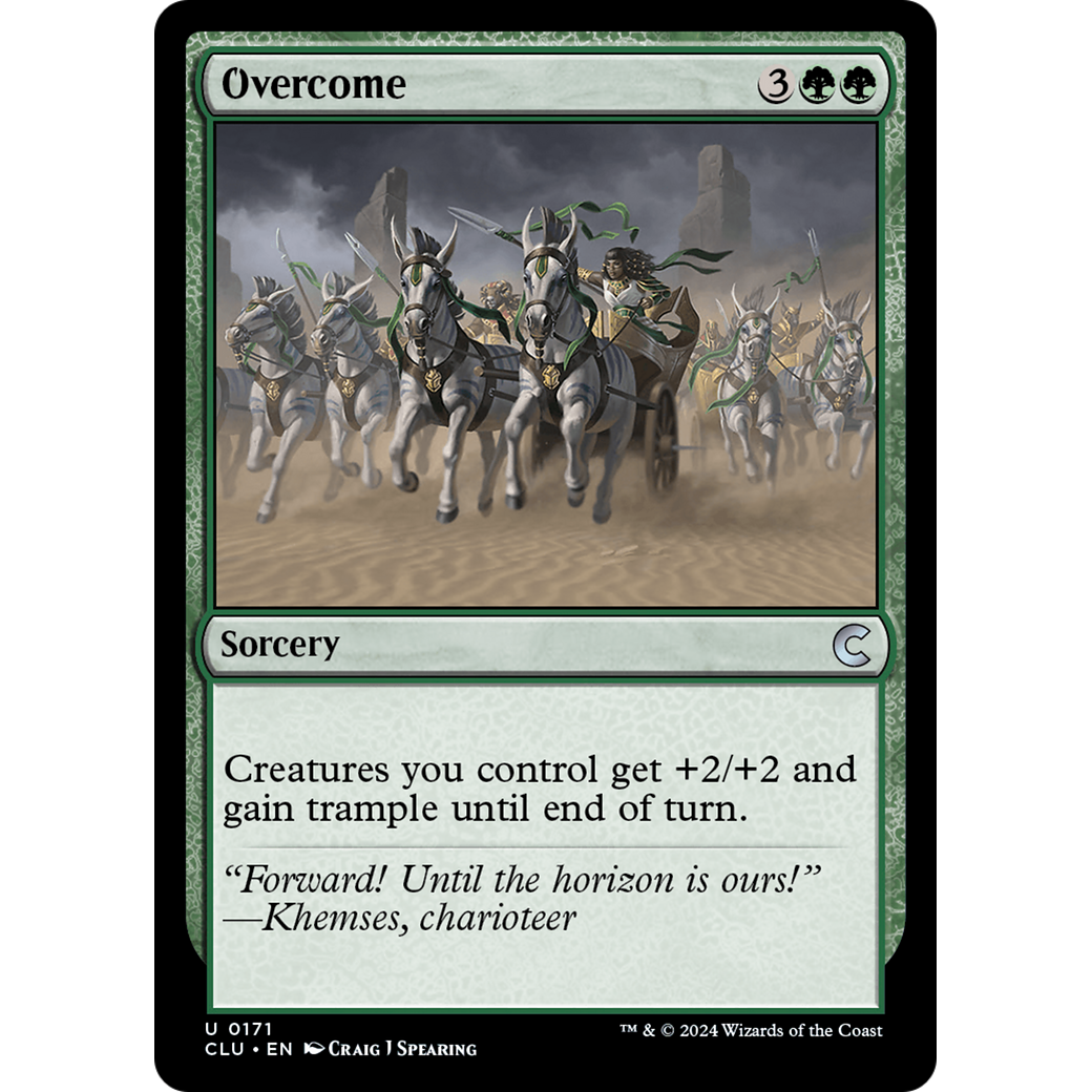 Overcome (CLU-171) - Ravnica: Clue Edition