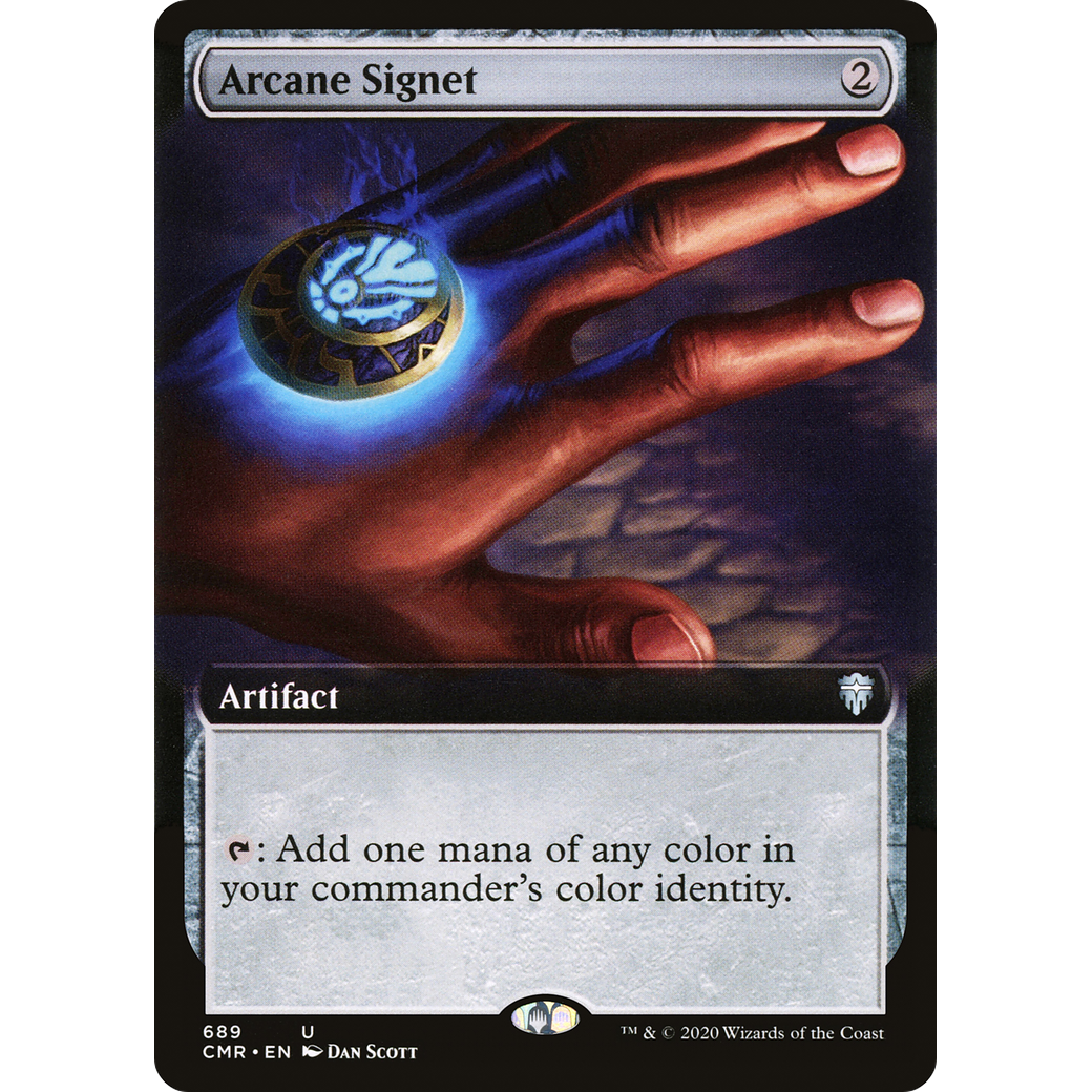 Arcane Signet (Extended Art) (CMR-689) - Commander Legends: (Extended Art)