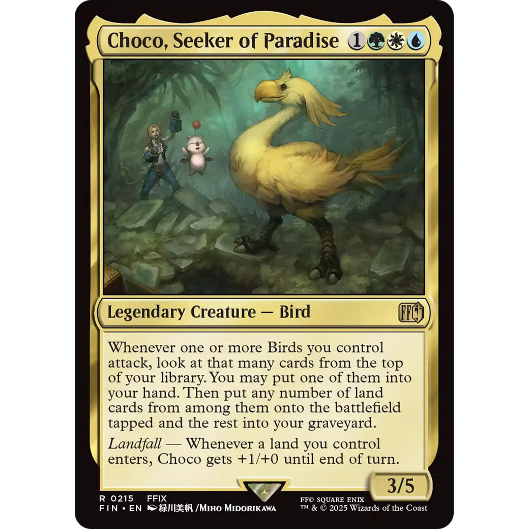 Choco, Seeker of Paradise (FIN-215) - FINAL FANTASY