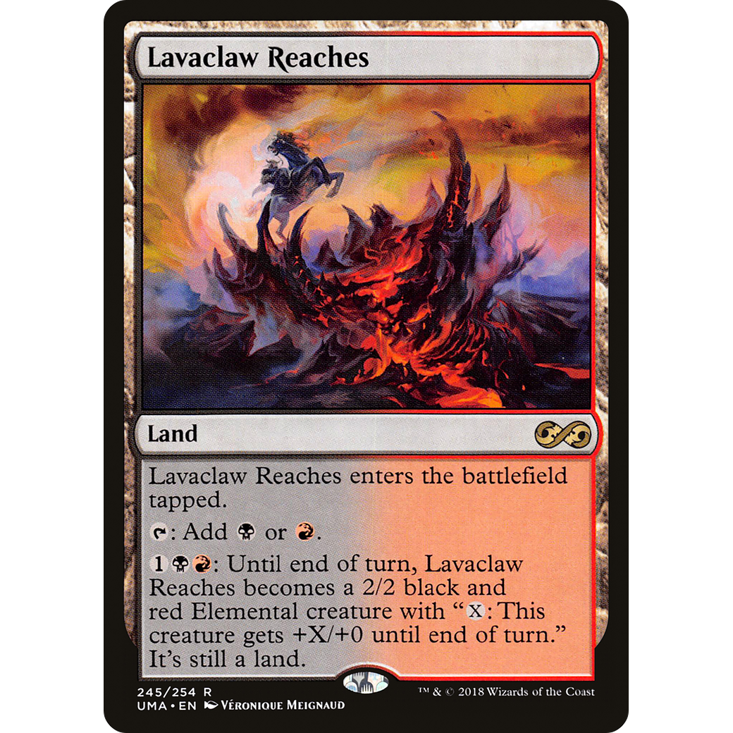 Lavaclaw Reaches (UMA-245) - Ultimate Masters Foil