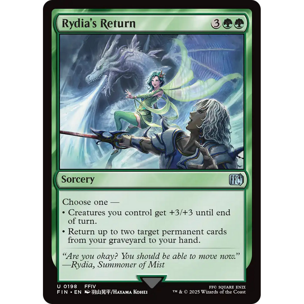 Rydia's Return (FIN-198) - FINAL FANTASY Foil