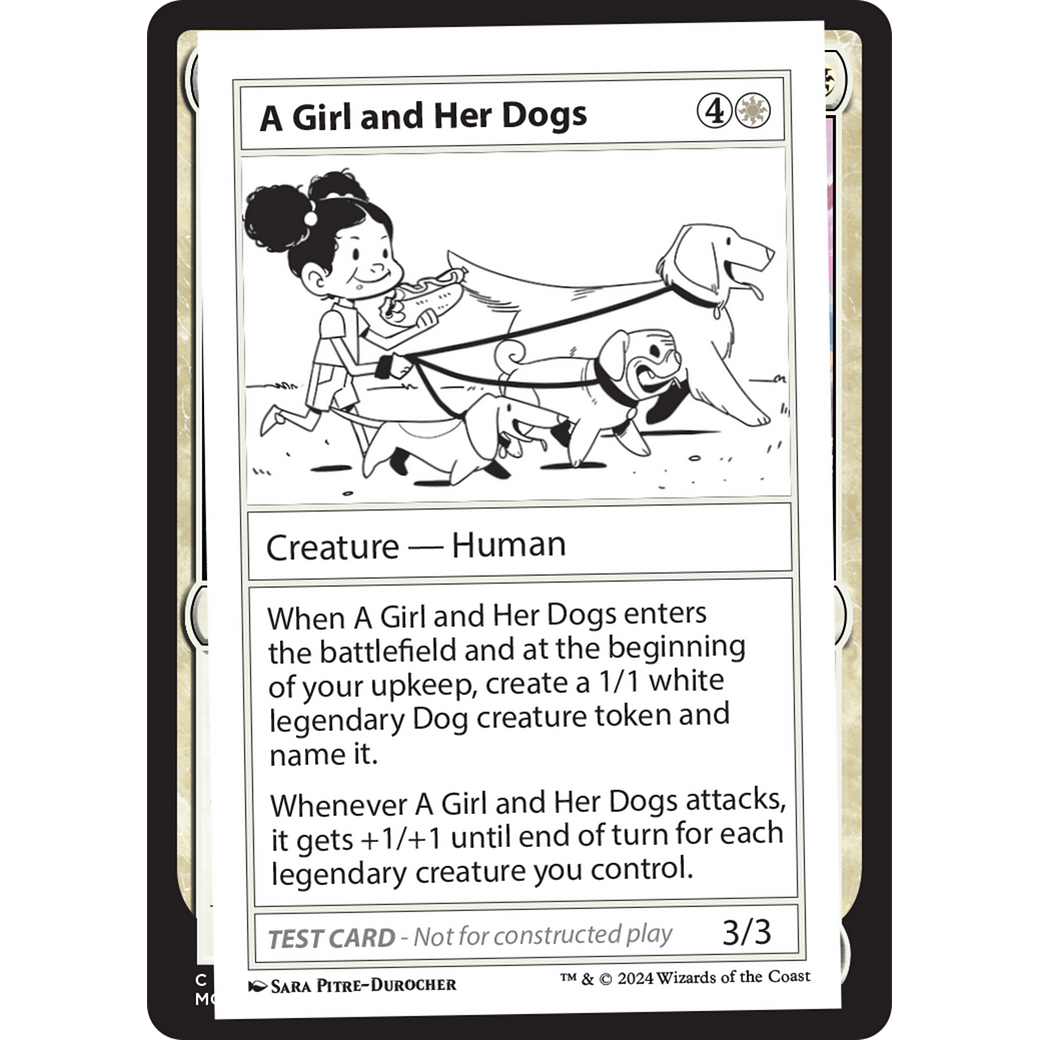 A Girl and Her Dogs (MB2PC-) - Mystery Booster 2
