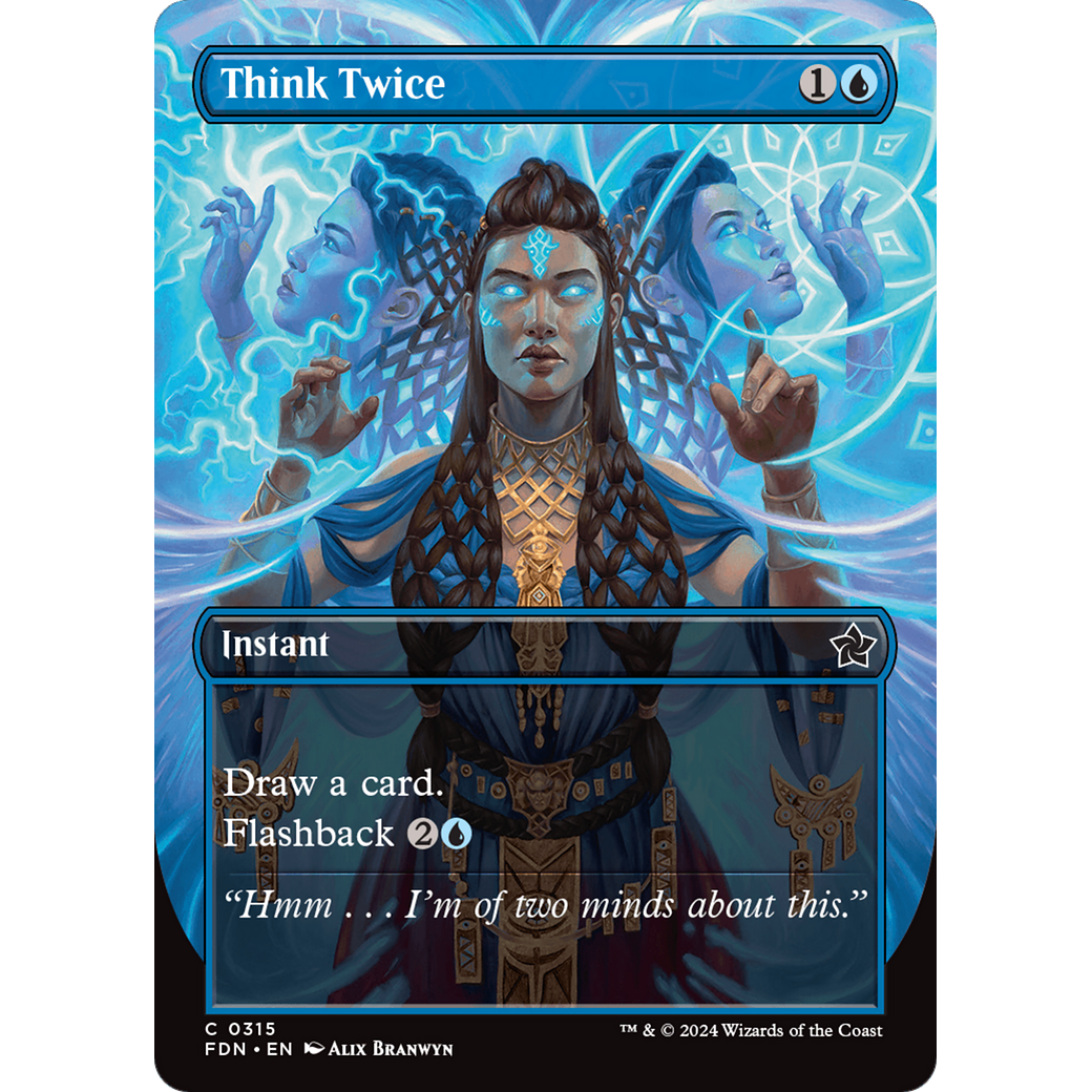 Think Twice (FDN-315) - Foundations (Borderless)