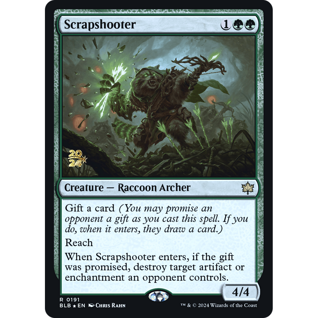 Scrapshooter (PRE-191S) - Bloomburrow Promos Foil