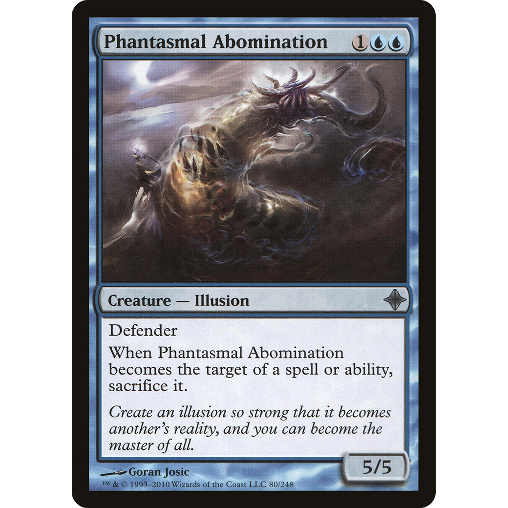 Phantasmal Abomination (ROE-080) - Rise of the Eldrazi Foil