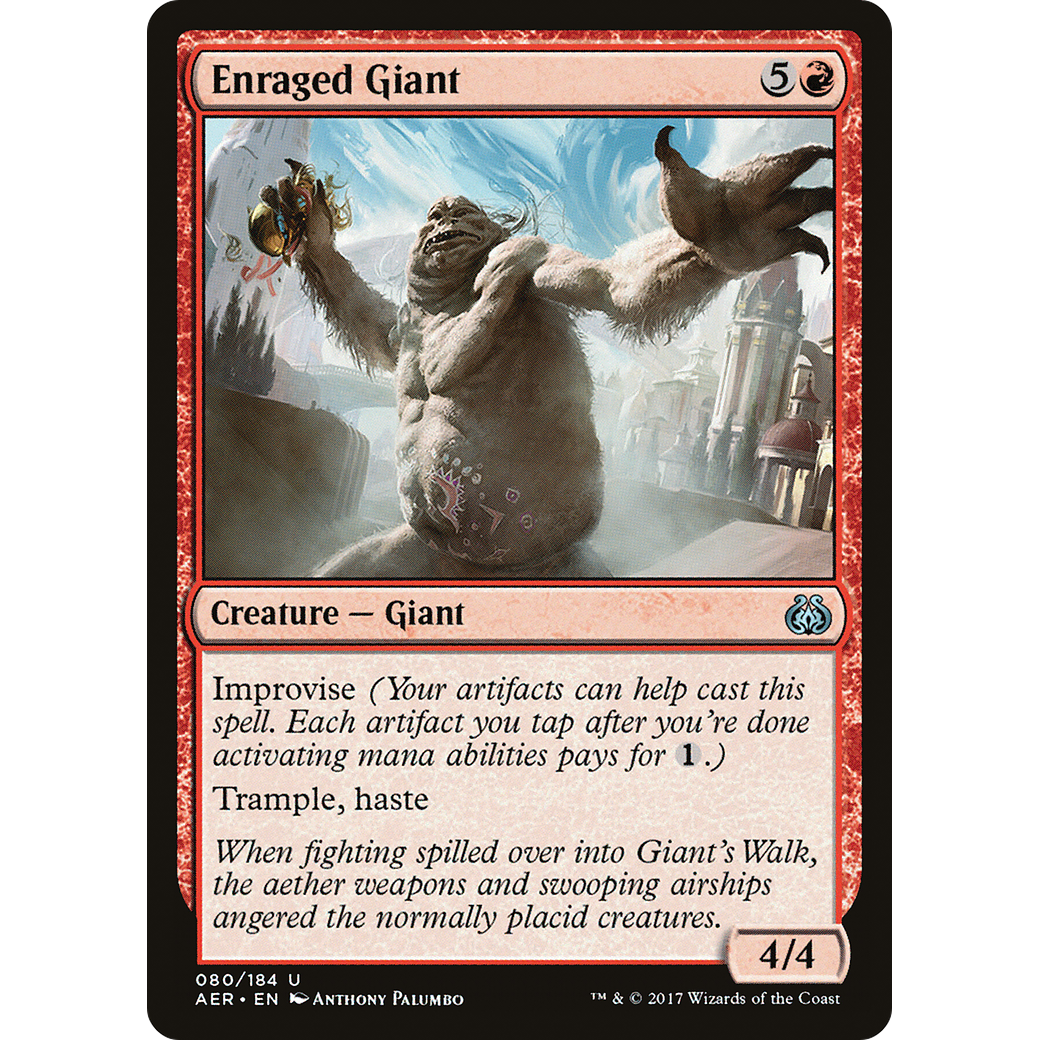 Enraged Giant (AER-080) - Aether Revolt