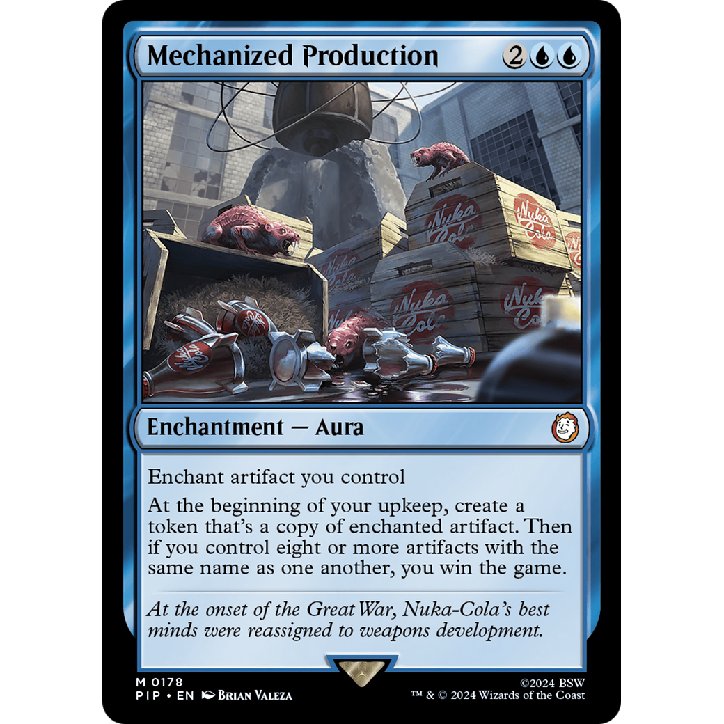 Mechanized Production (PIP-178) - Fallout