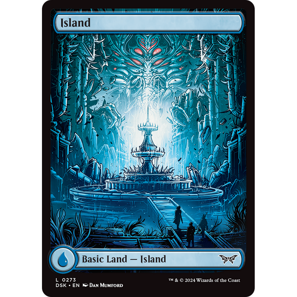 Island (DSK-273) - Duskmourn: House of Horror Foil
