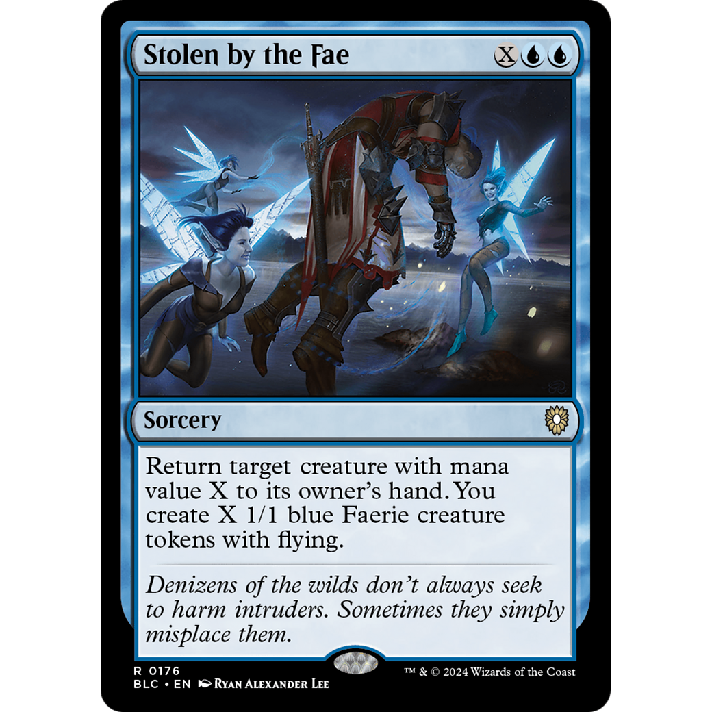 Stolen by the Fae (BLC-176) - Bloomburrow Commander