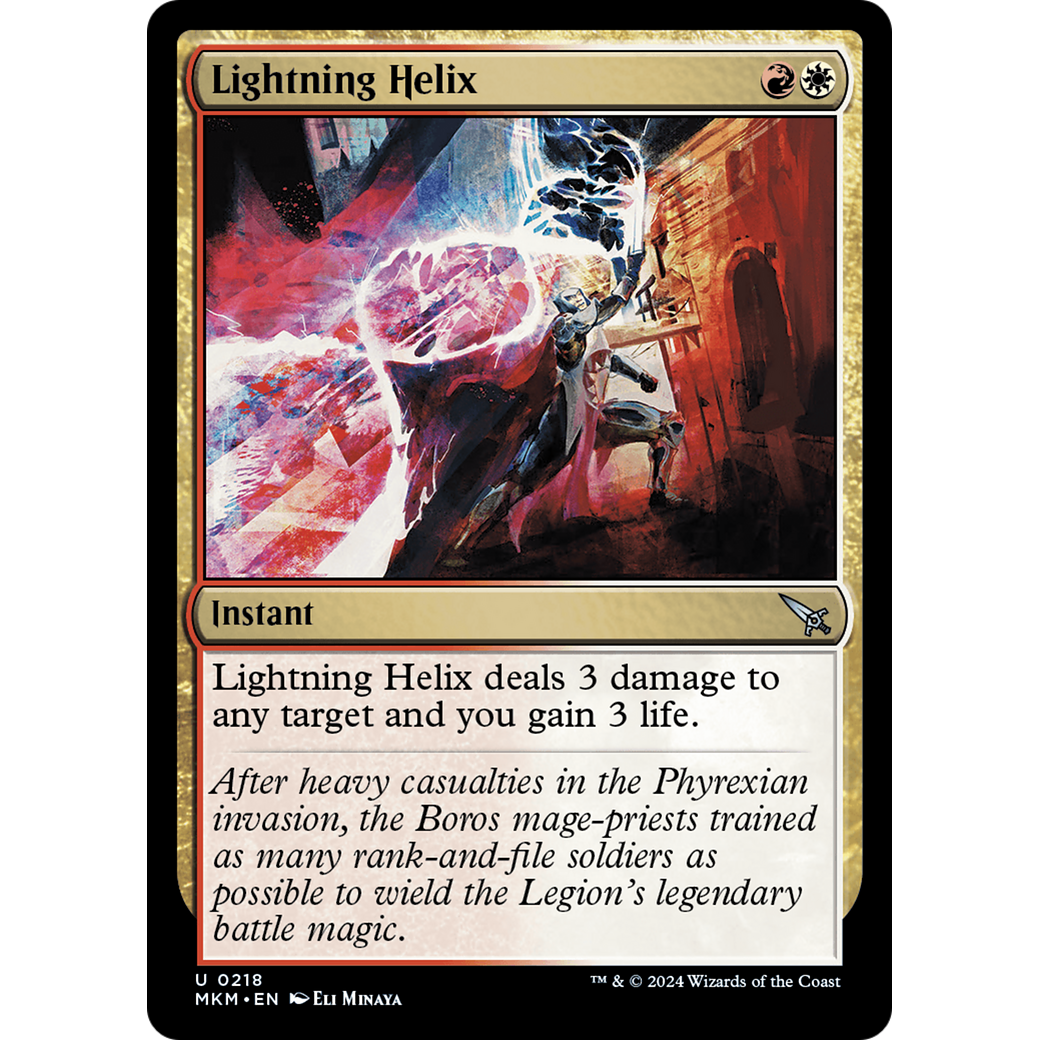 Lightning Helix (MKM-218) - Murders at Karlov Manor