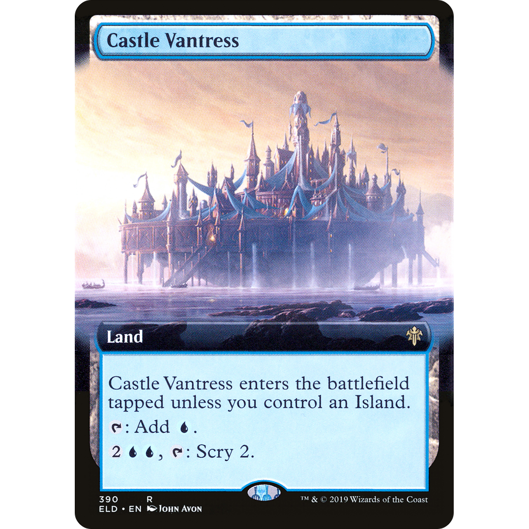 Castle Vantress (Extended Art) (ELD-390) - Throne of Eldraine: (Extended Art) Foil
