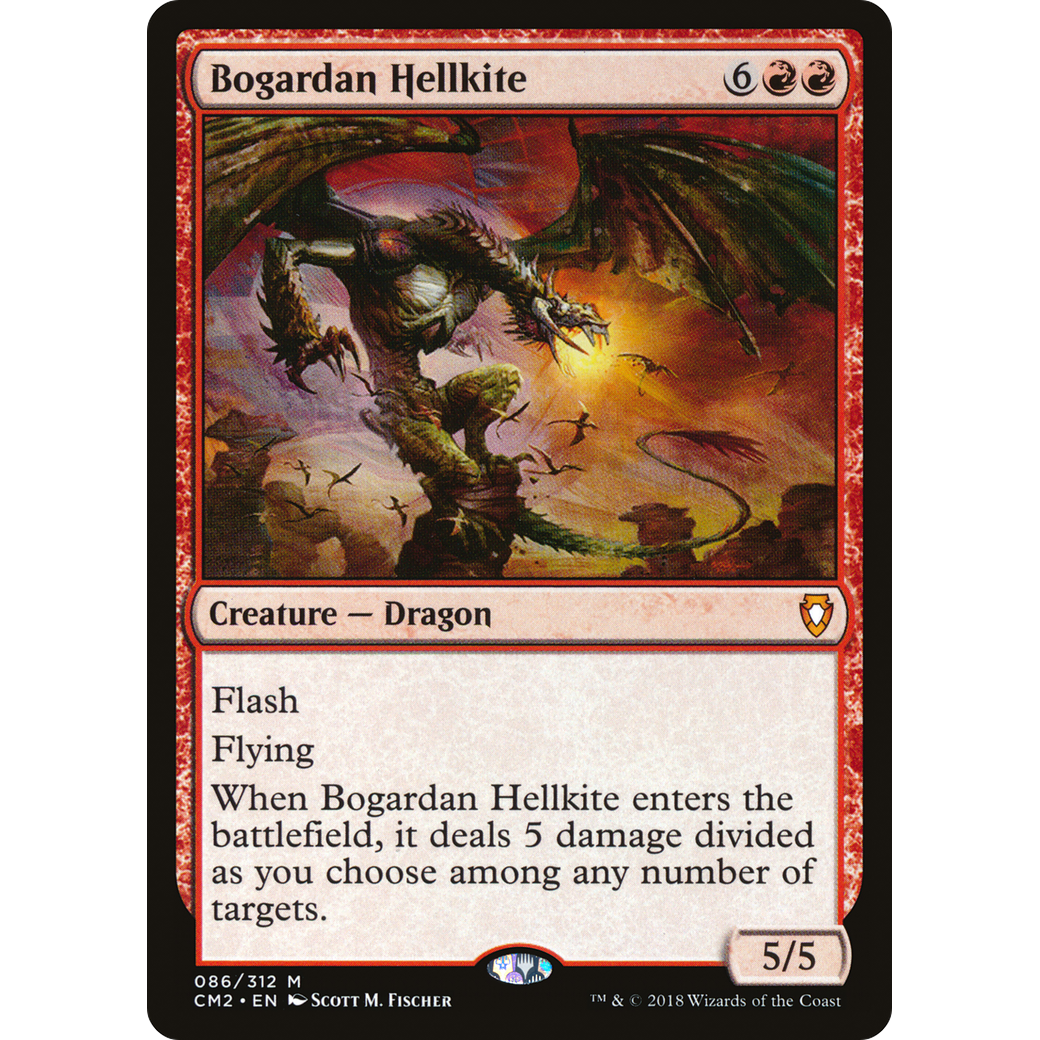 Bogardan Hellkite (CM2-086) - Commander Anthology Volume II