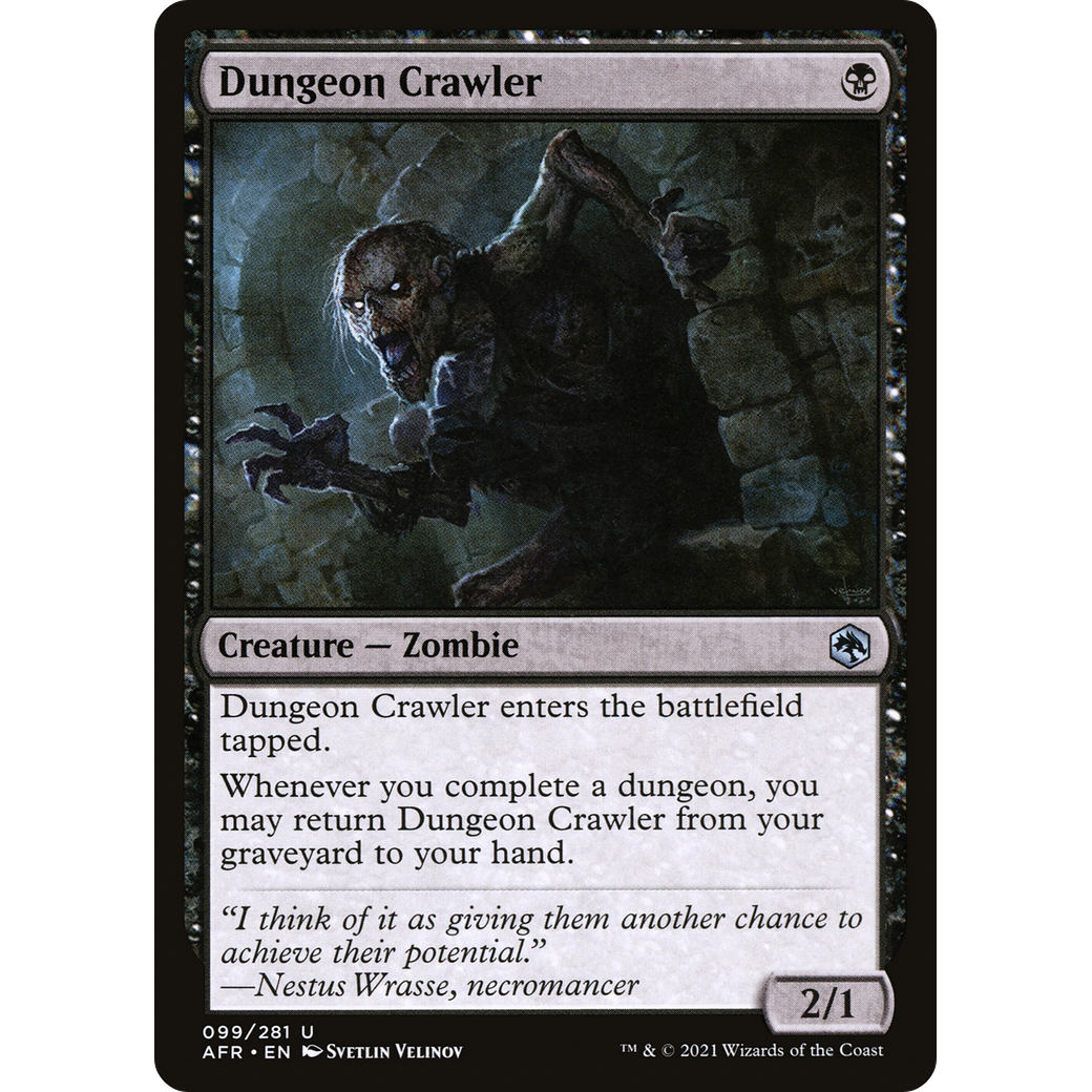 Dungeon Crawler (AFR-099) - Adventures in the Forgotten Realms Foil