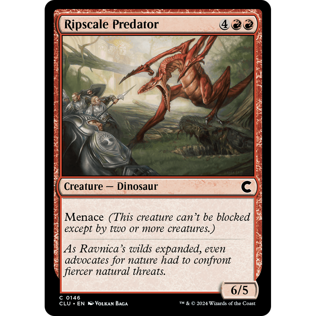 Ripscale Predator (CLU-146) - Ravnica: Clue Edition