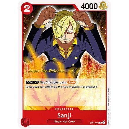 Sanji (ST01-004) - Super Pre-Release Starter Deck 1: Straw Hat Crew