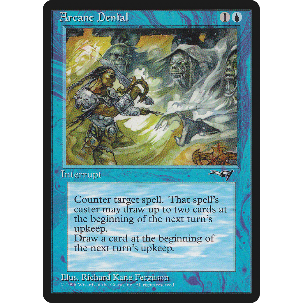Arcane Denial (Sword) (ALL-033) - Alliances