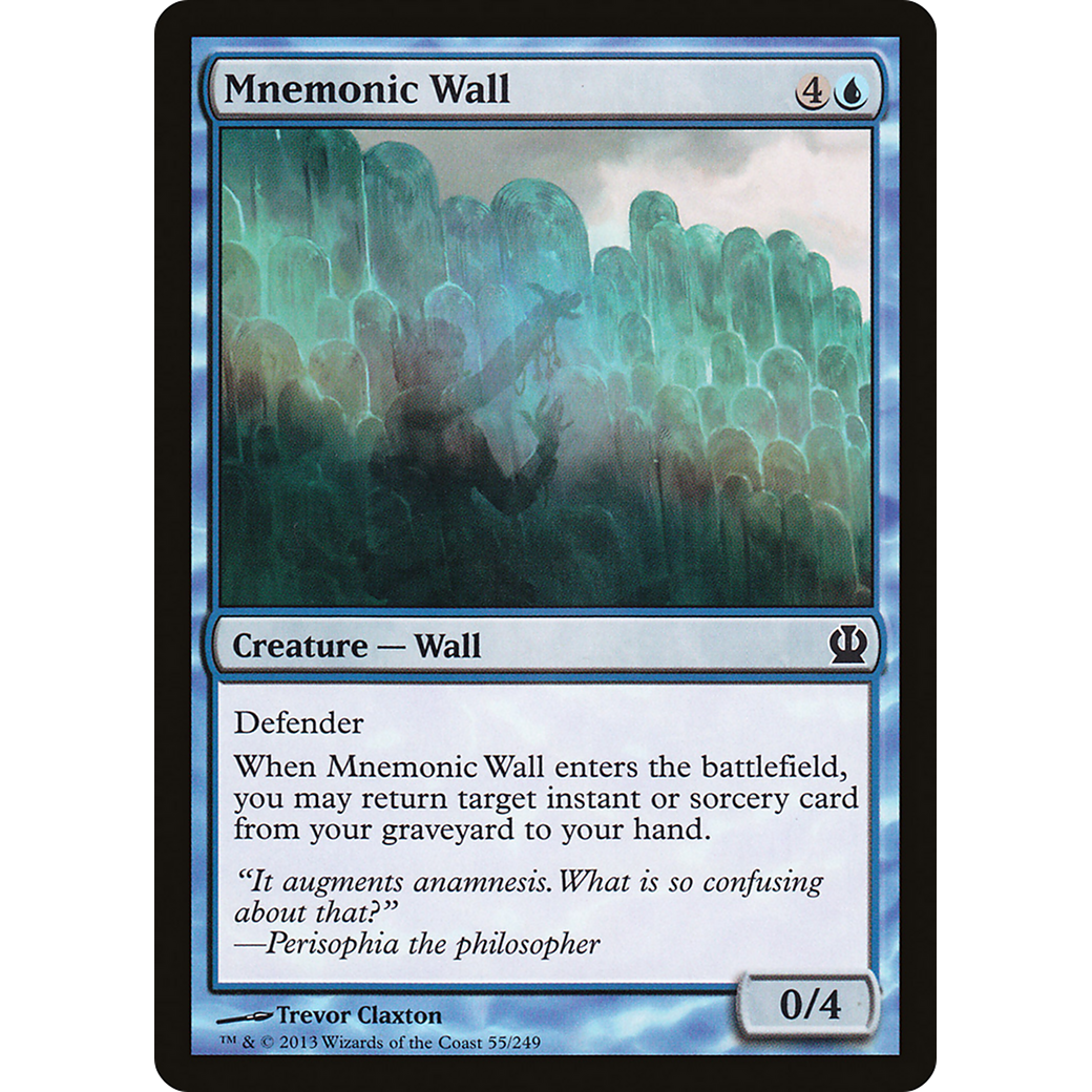 Mnemonic Wall (THS-055) - Theros