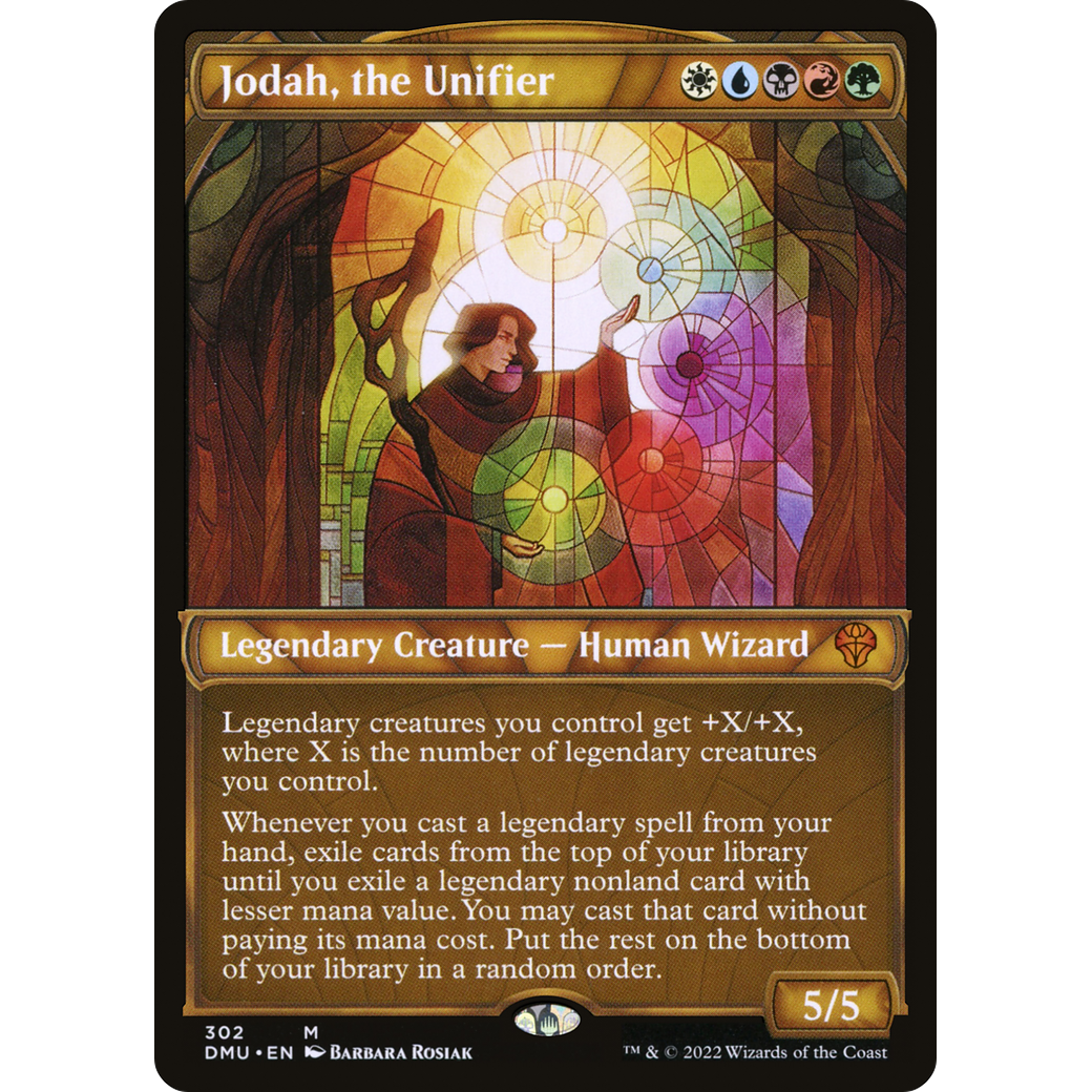 Jodah, the Unifier (Showcase) (DMU-302) - Dominaria United: (Showcase)