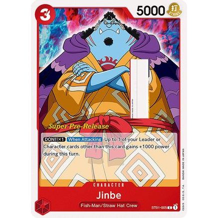 Jinbe (ST01-005) - Super Pre-Release Starter Deck 1: Straw Hat Crew